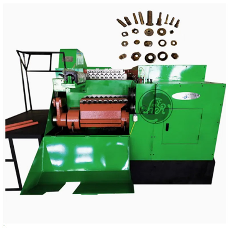 Double stroke head forging machine