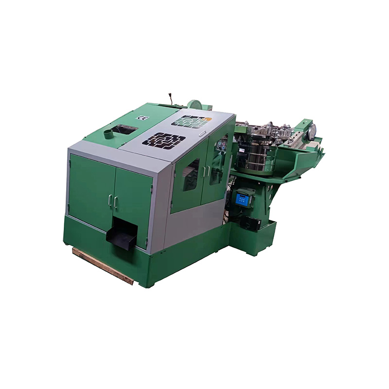 Round rod threading machine