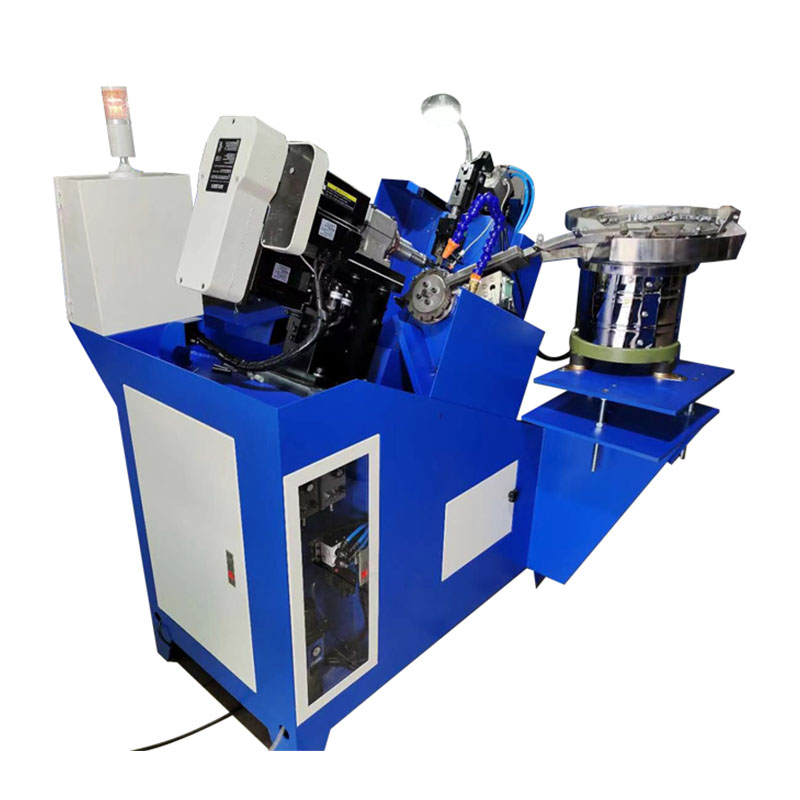 Square weld nut tapping machine